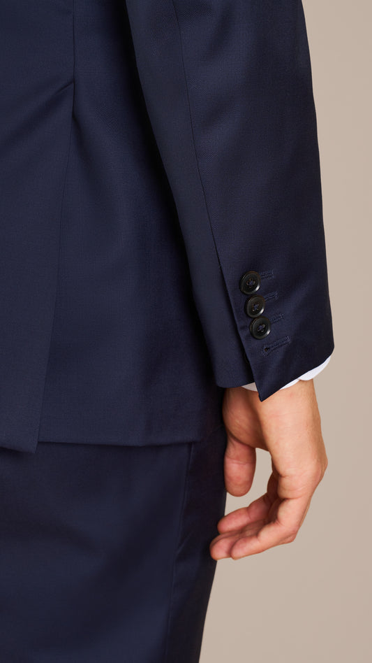 Reda Dunkelblauer Massanzug