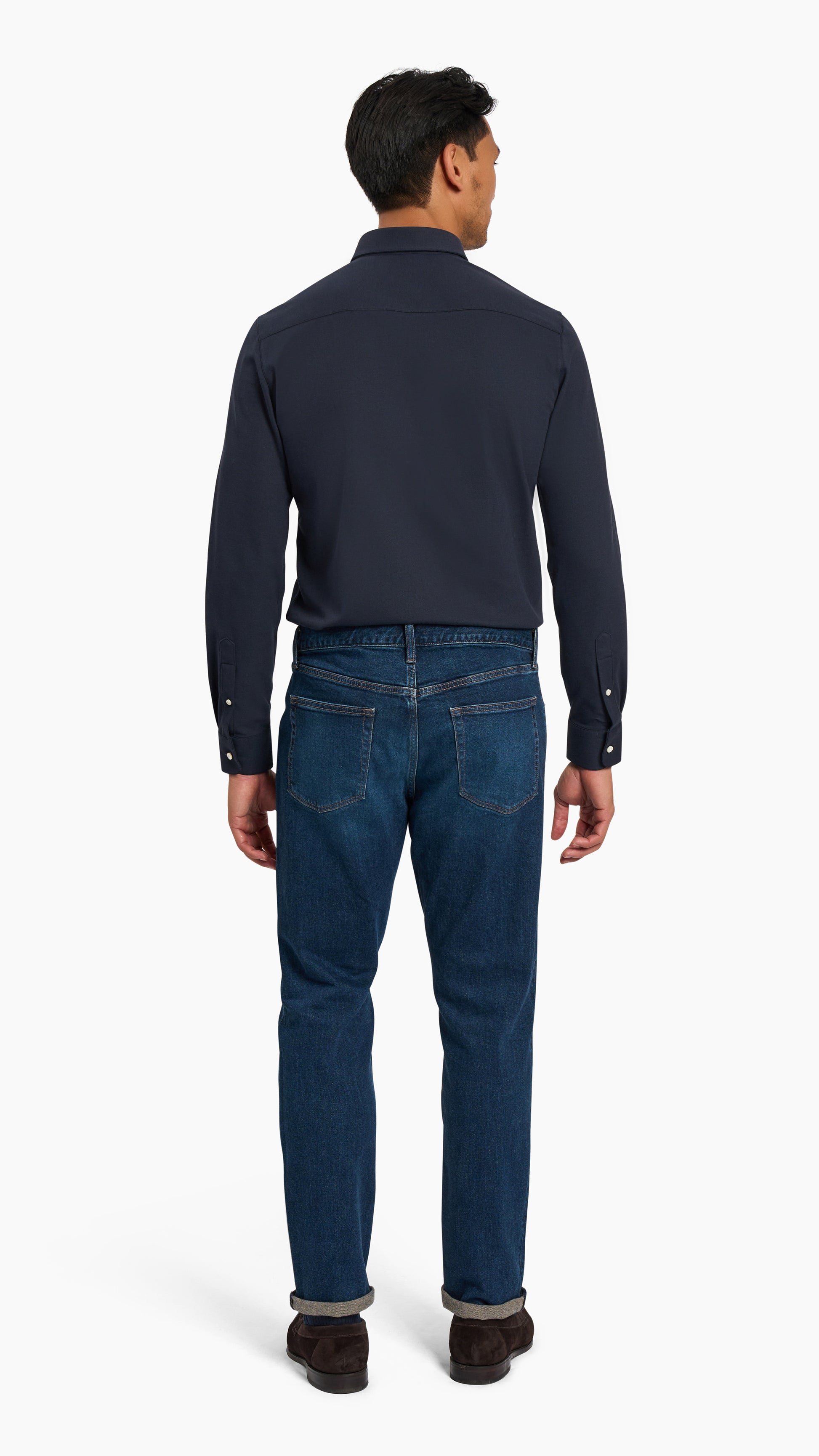 Navy Pique Custom Shirt - Shirt