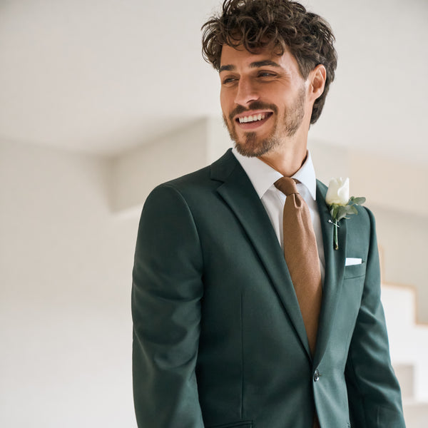 Green Tailored Wedding Suit | Edit Suits Co.