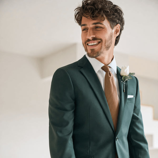 Green Tailored Wedding Suit | Edit Suits Co.