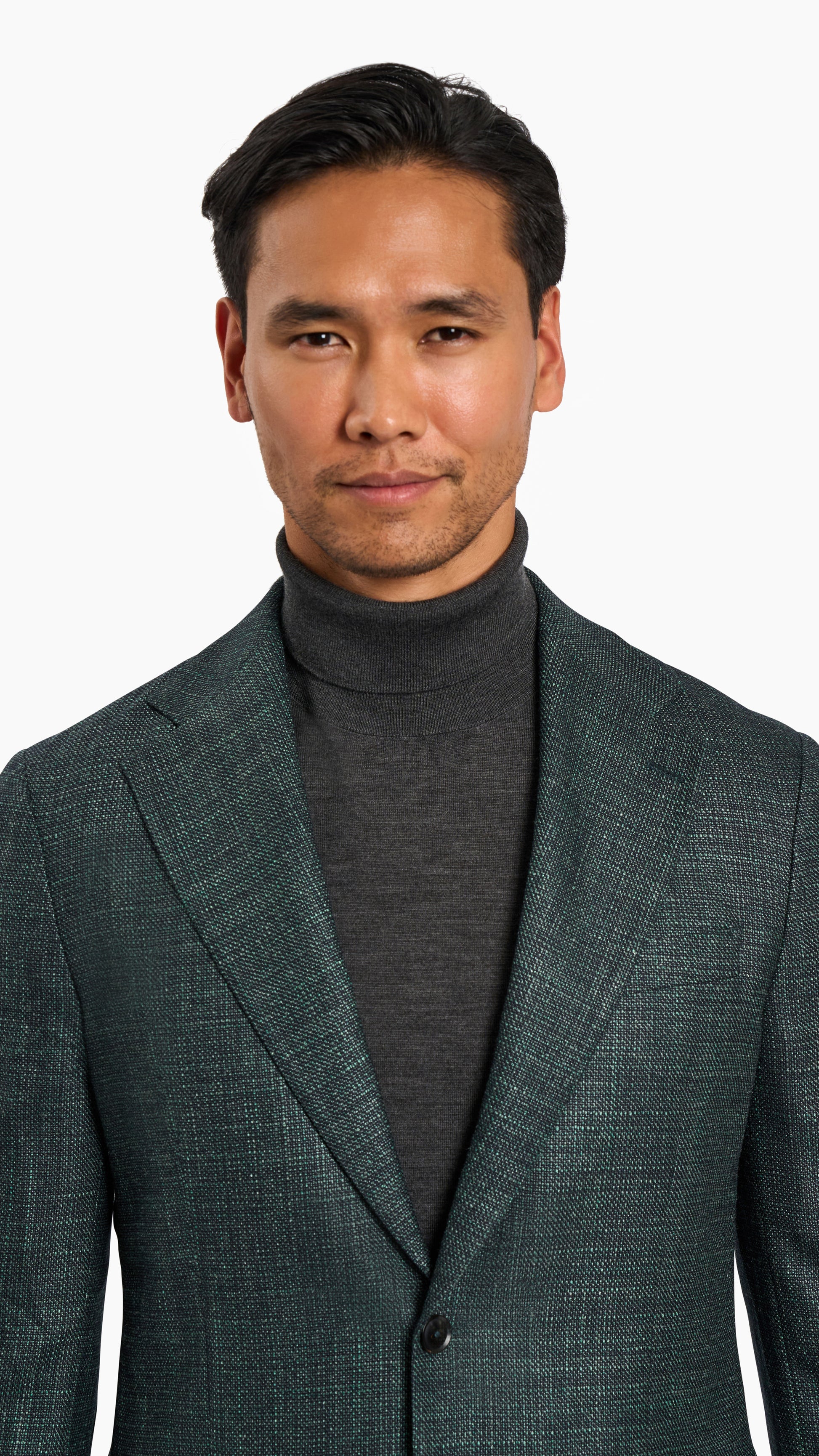 Loro Piana Green Wool/Silk Jacket