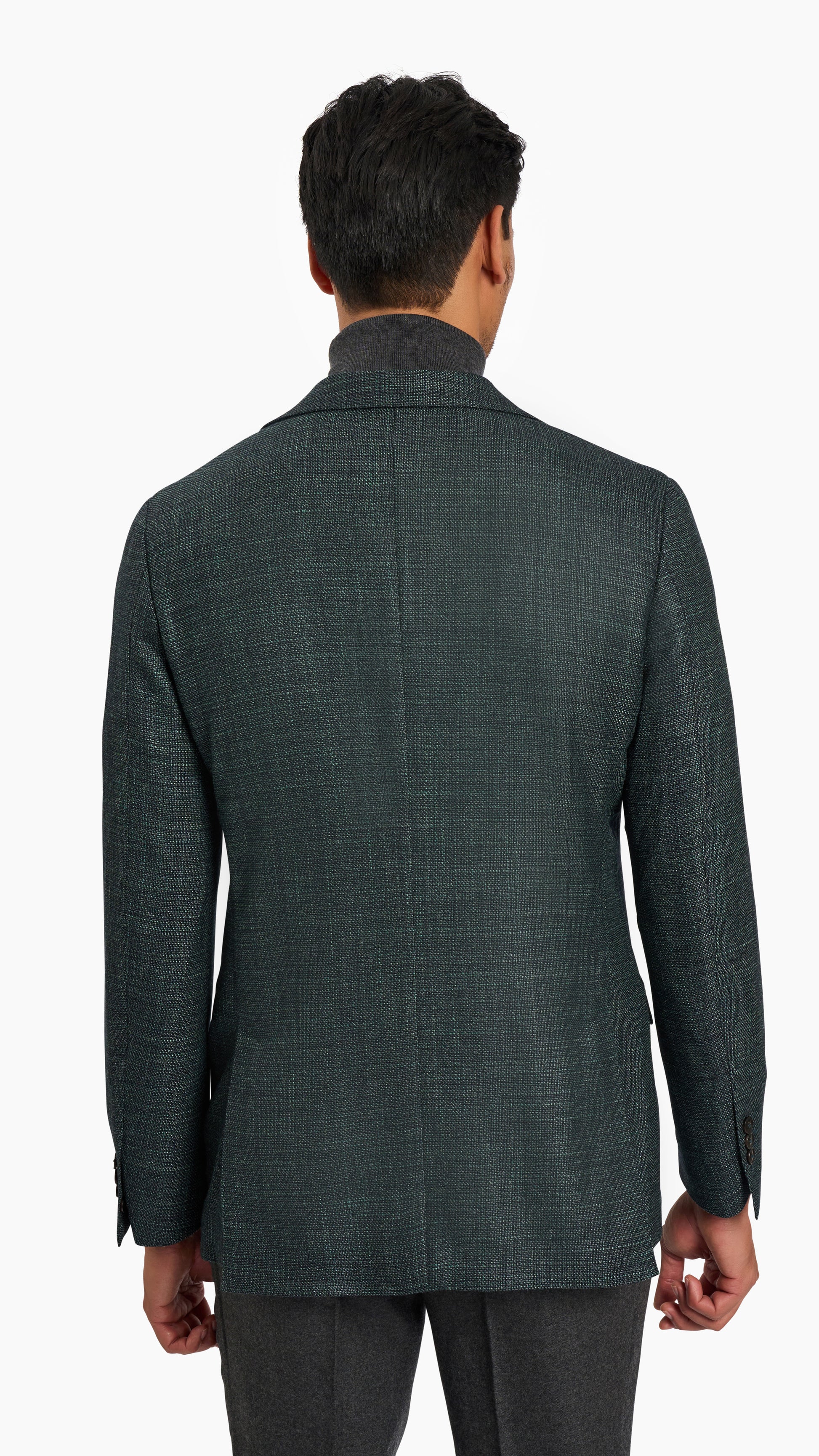 Loro Piana Green Wool/Silk Jacket