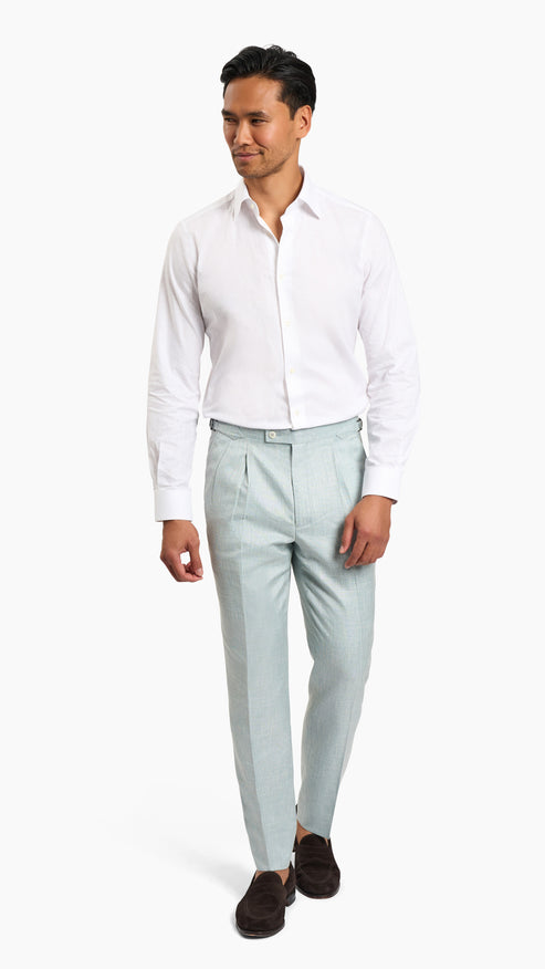 Dormeuil Teal Suit