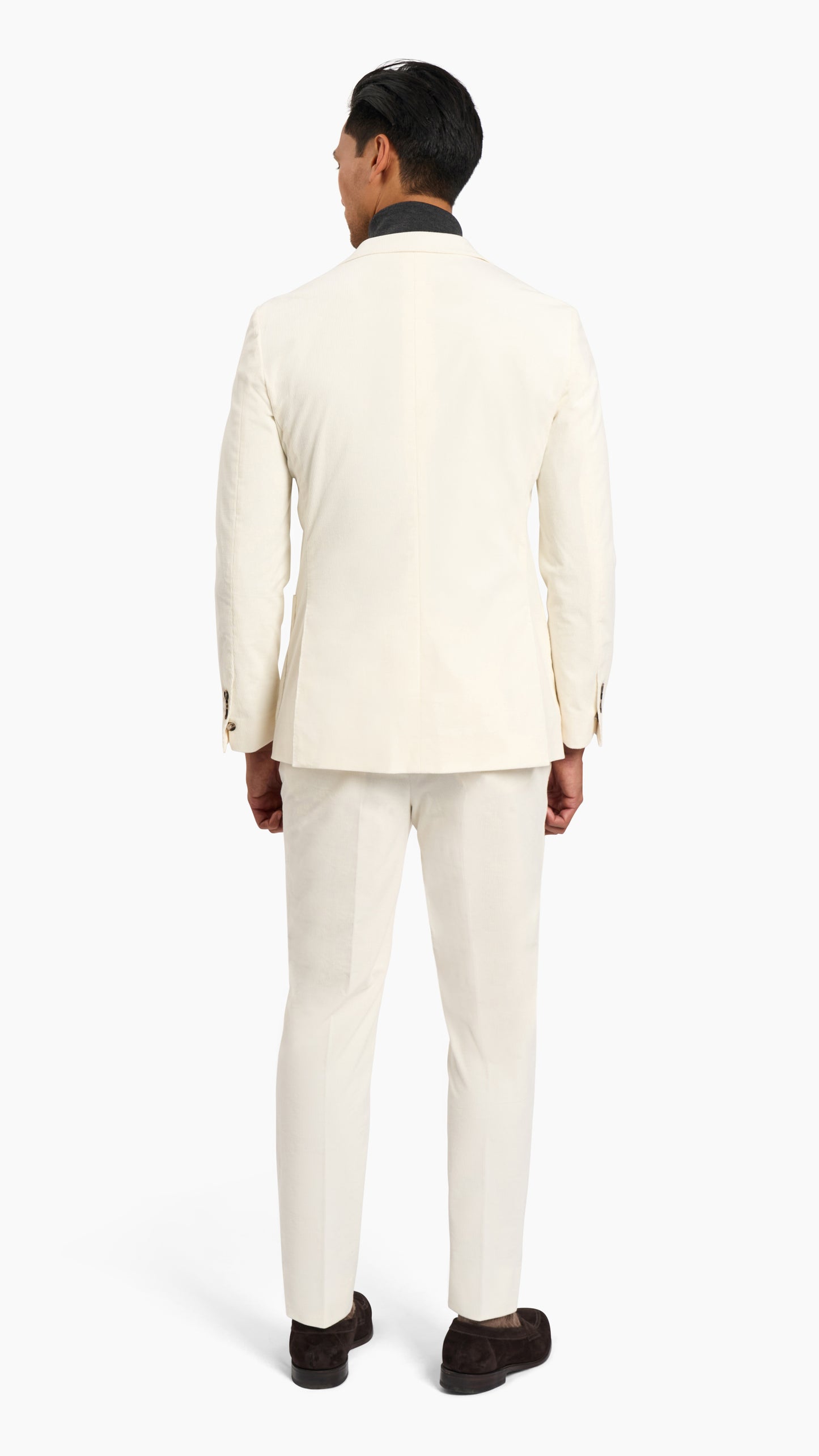 Loro Piana Cream Corduroy Suit