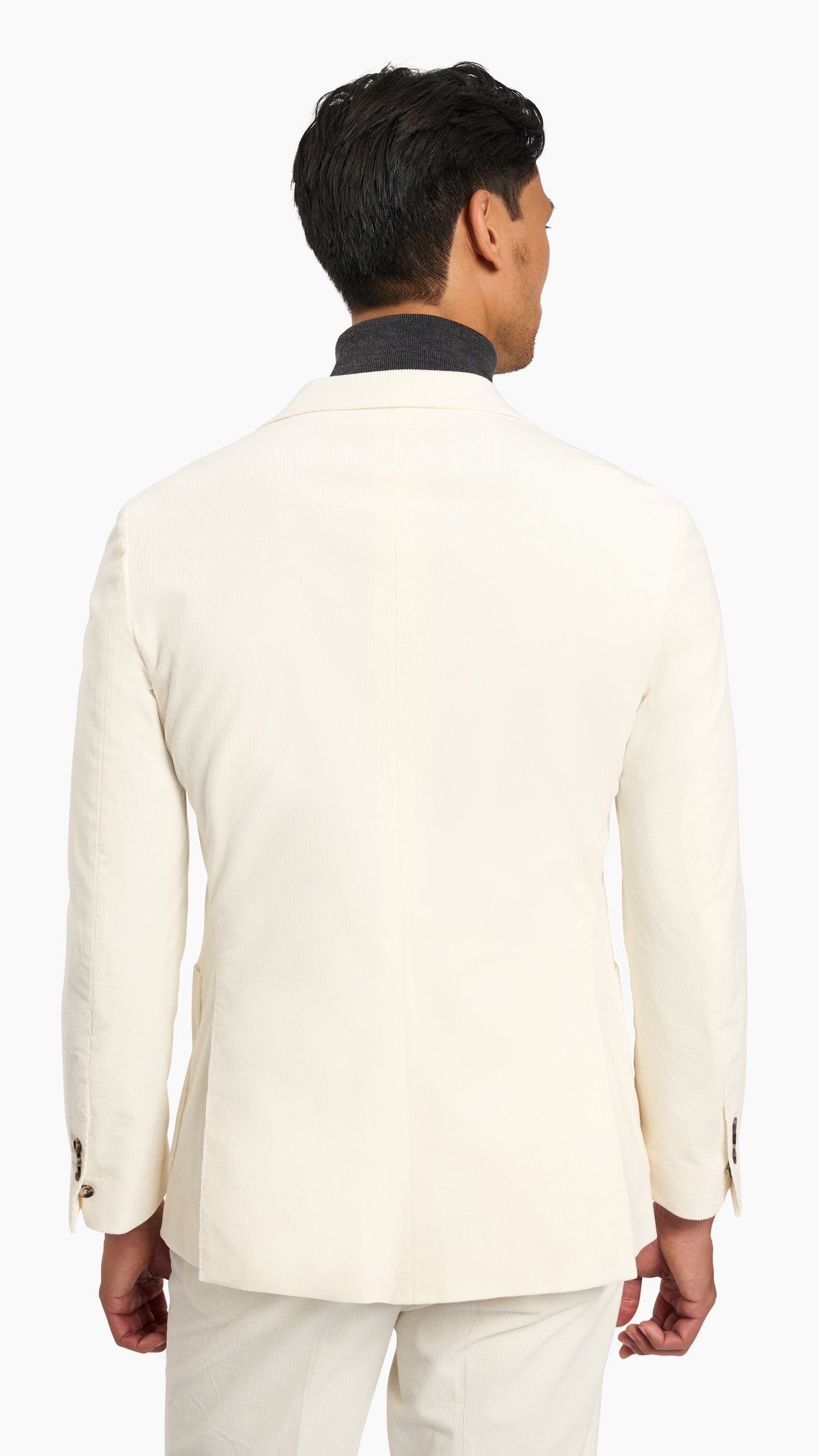 Loro Piana Cream Corduroy Suit