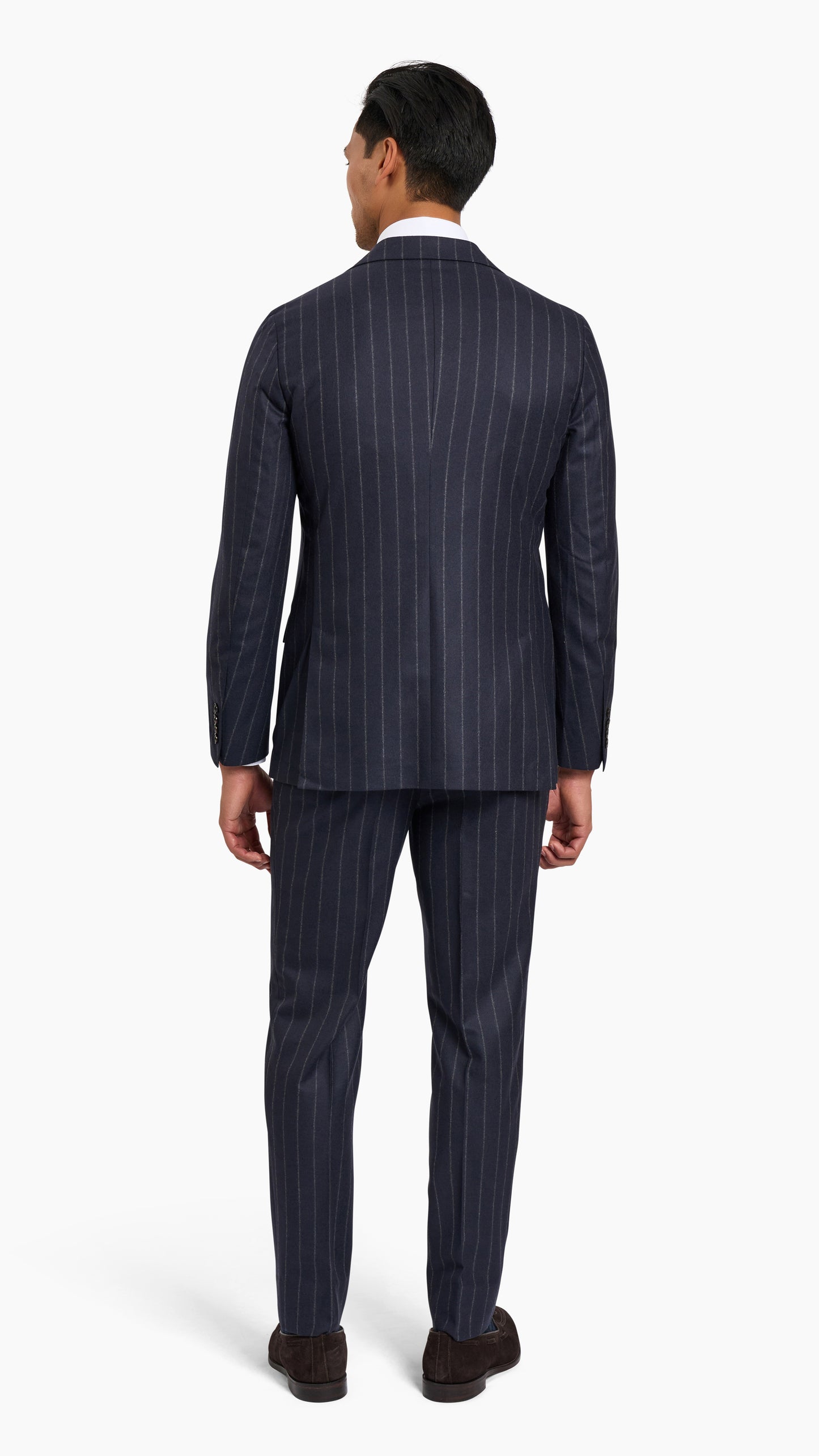 Holland & Sherry Navy Stripe Suit