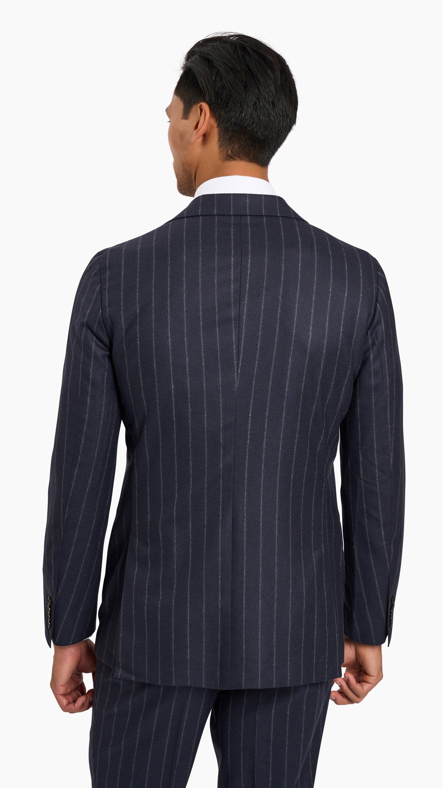 Holland & Sherry Navy Stripe Suit