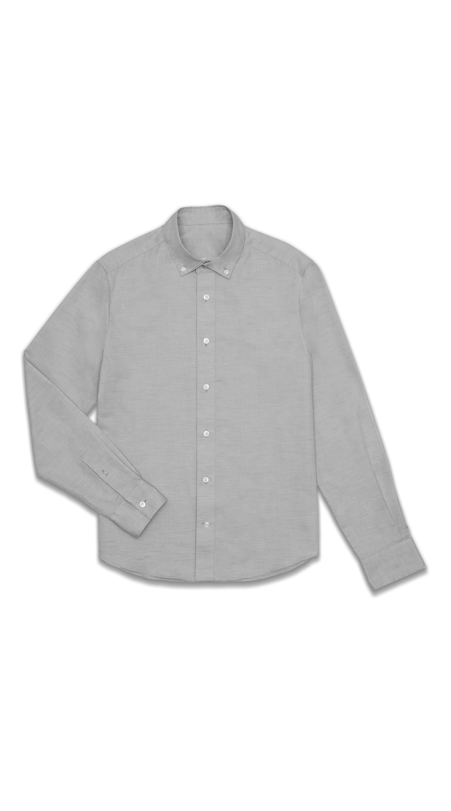 Light Grey Oxford Custom Shirt