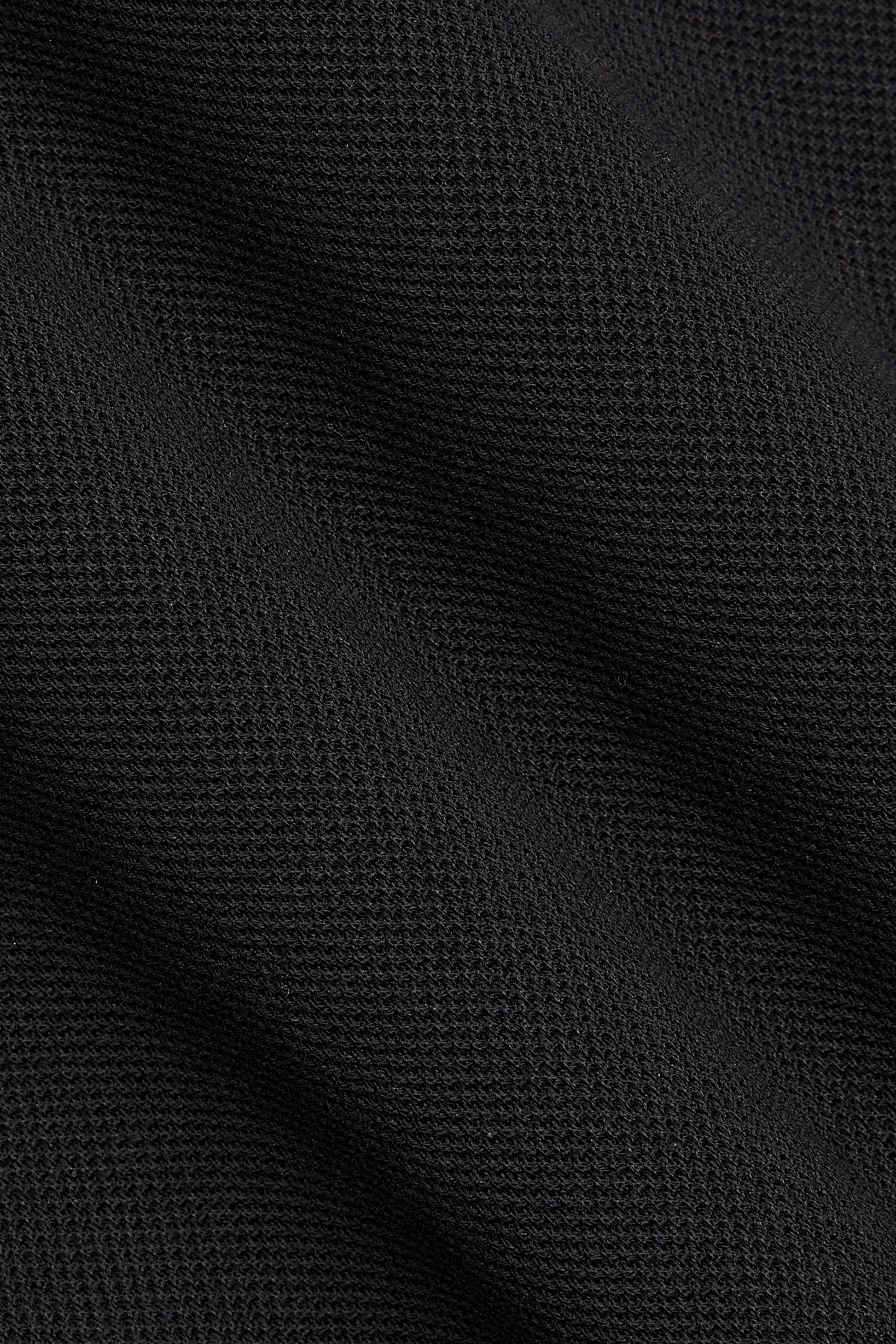 Black Pique Shirt