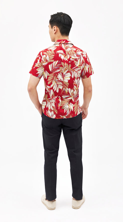 Red Island Paradise Shirt