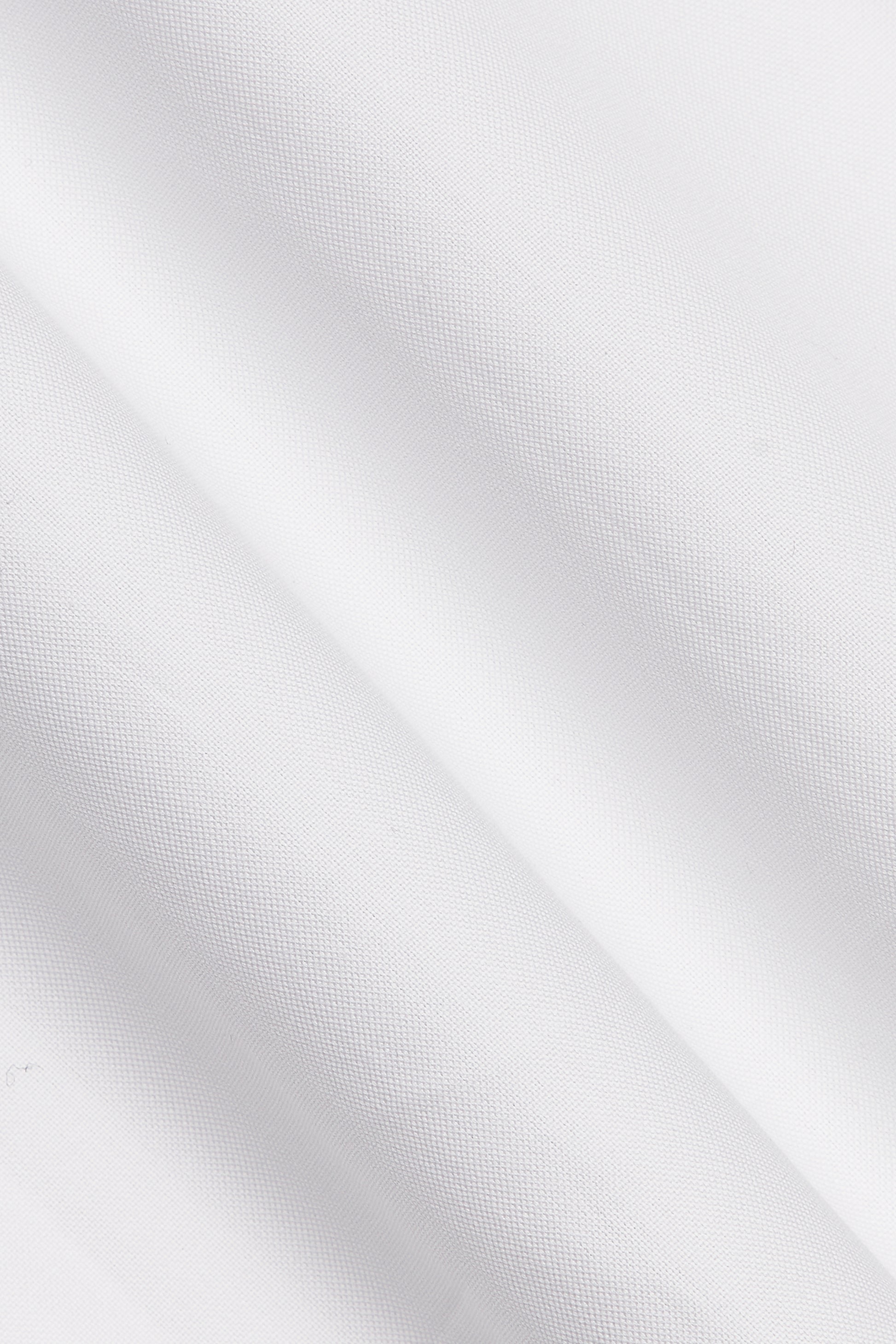 White Egyptian Cotton Pinpoint Oxford Shirt