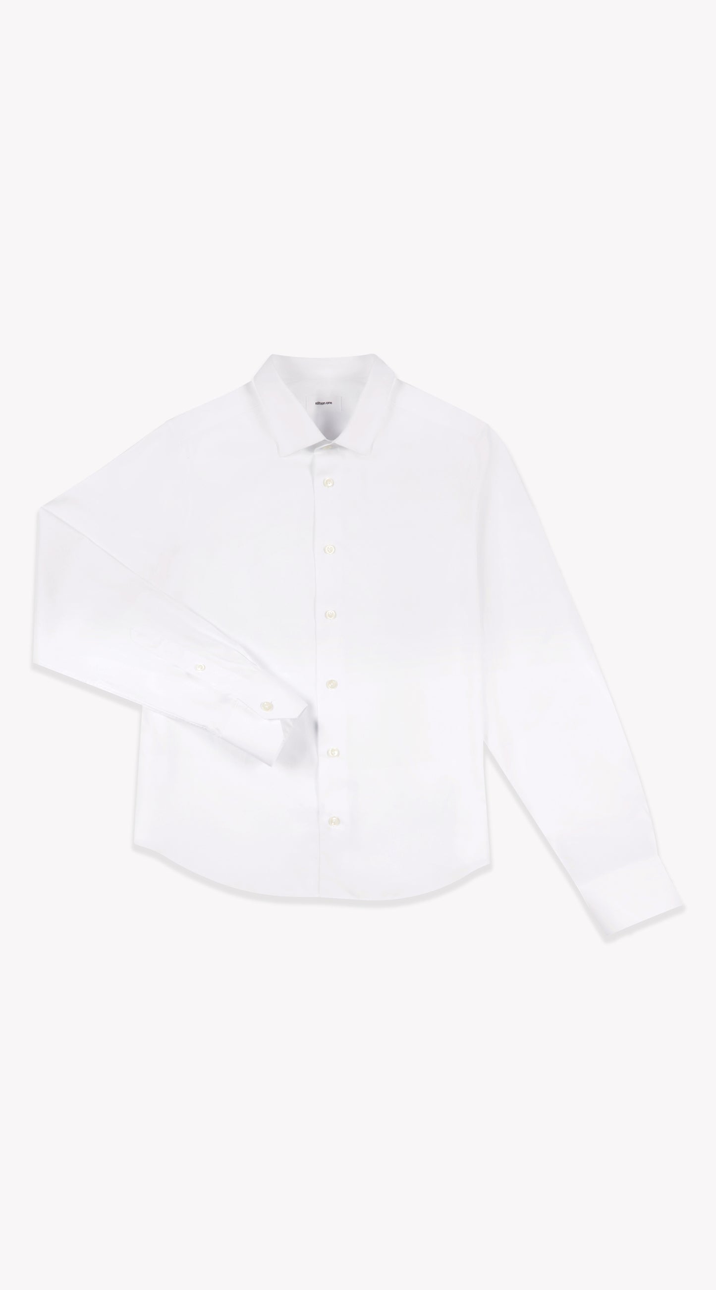 Fine White Twill Shirt