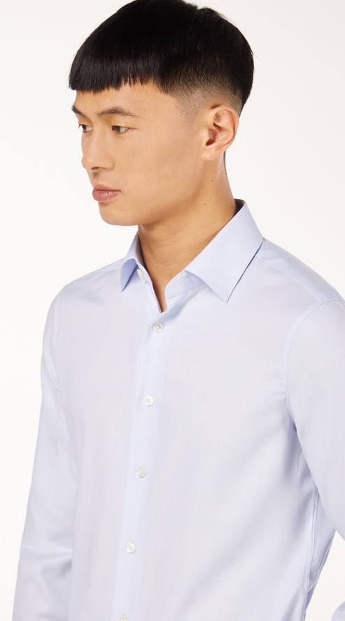 Light Blue Pinpoint Oxford Shirt