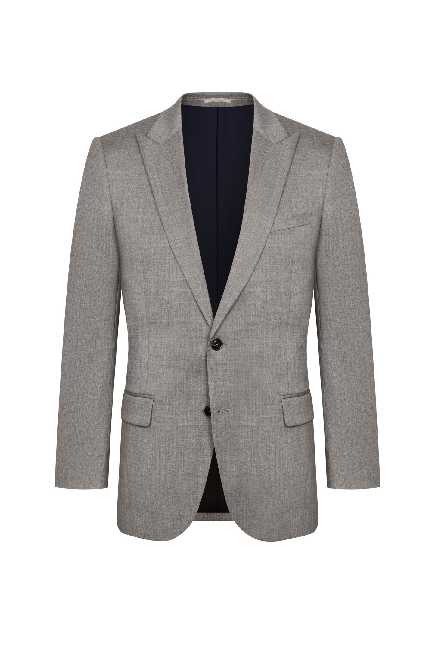 Steel Grey Twill Custom Jacket