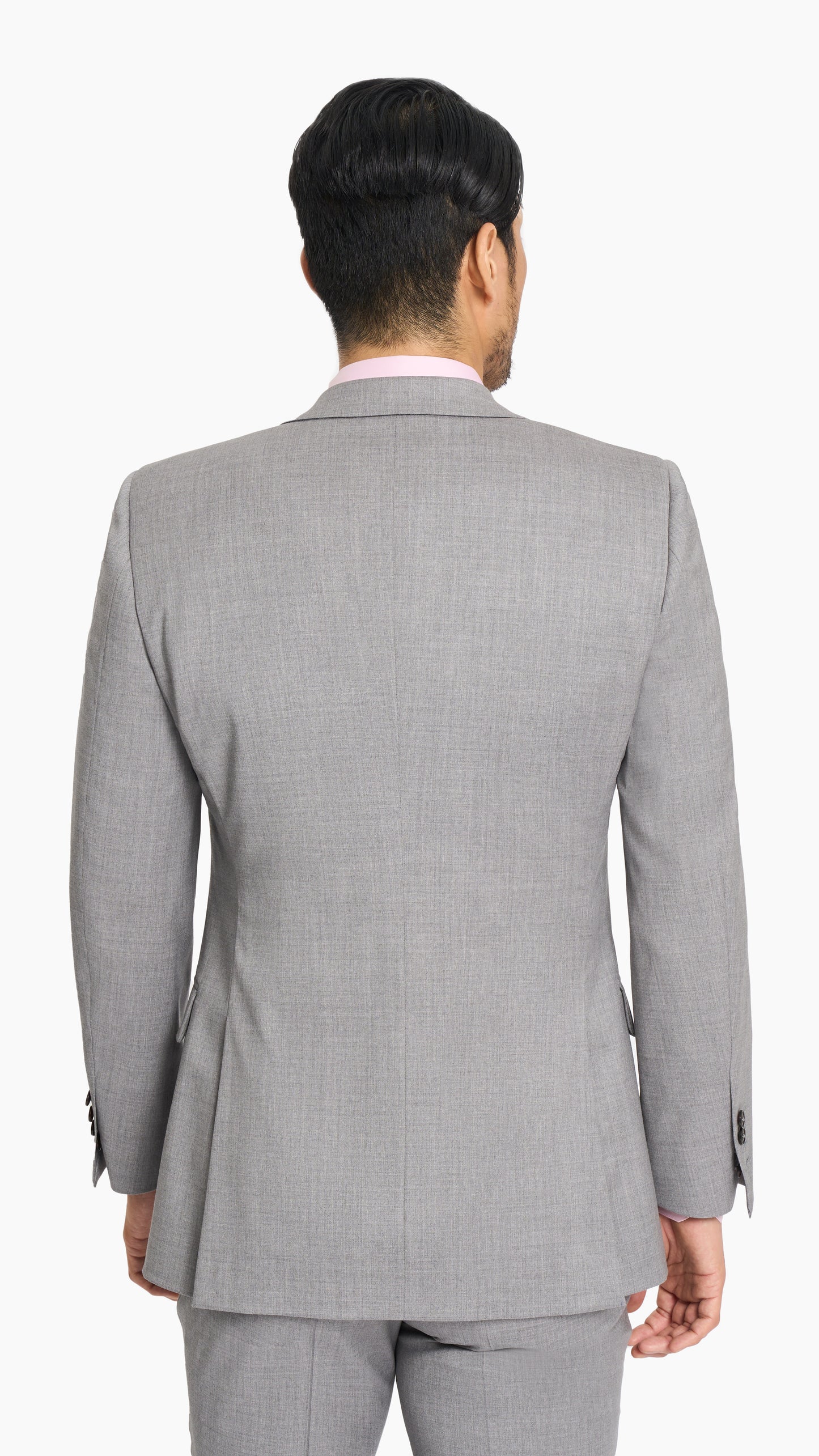 Steel Grey Twill Suit