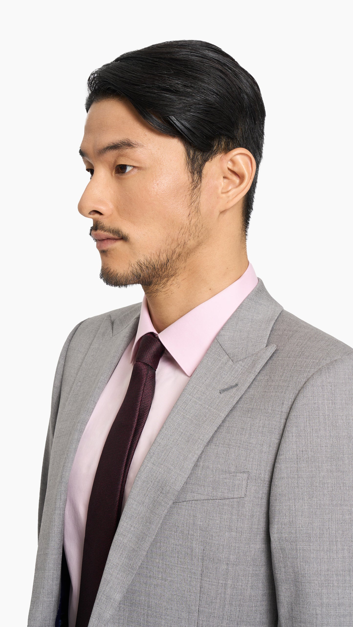 Steel Grey Twill Suit