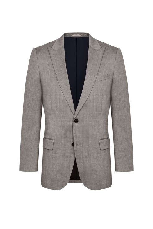 Reda Steel Grey Twill Custom Suit