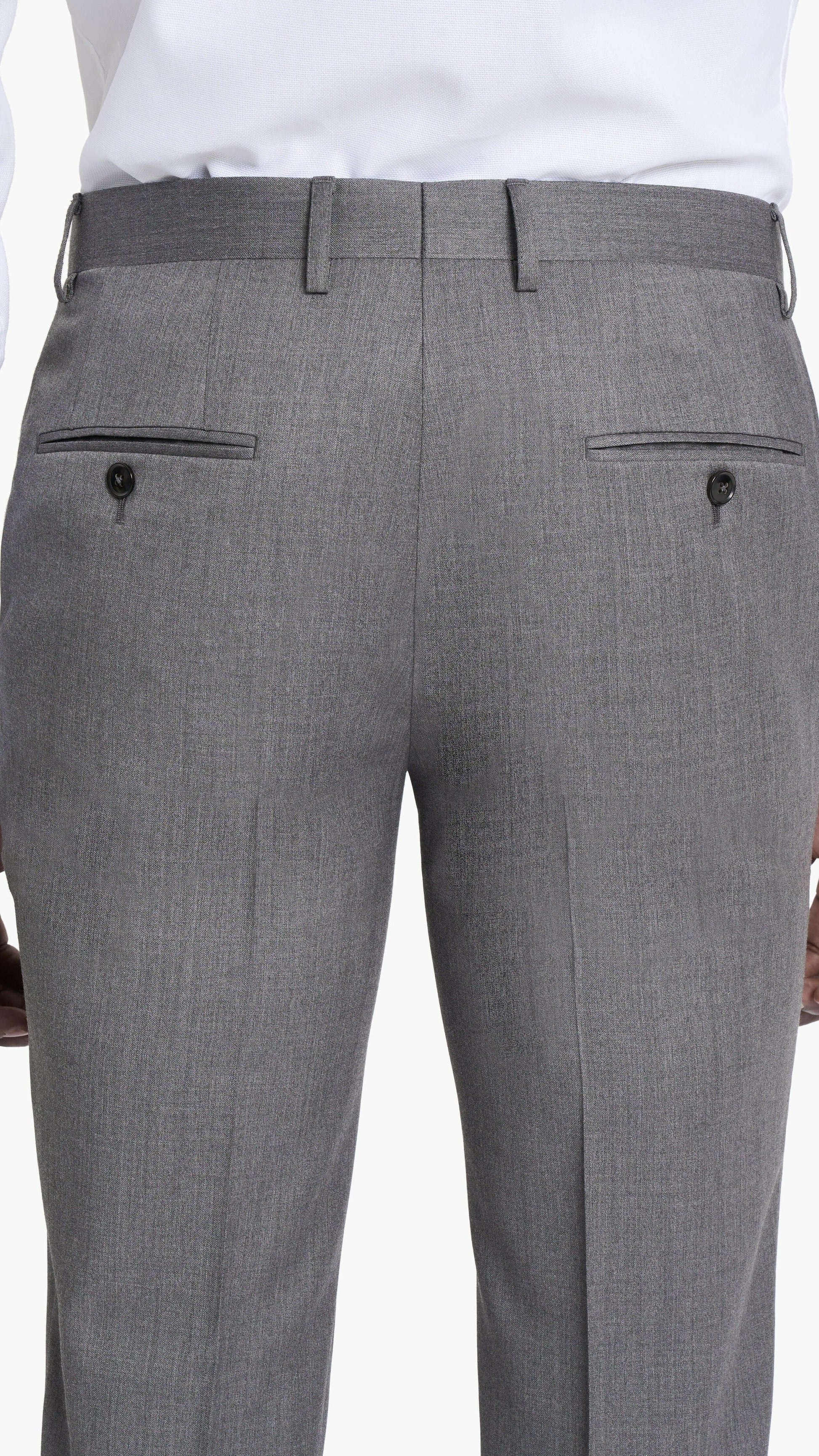 Reda Iron Grey Twill Custom Suit