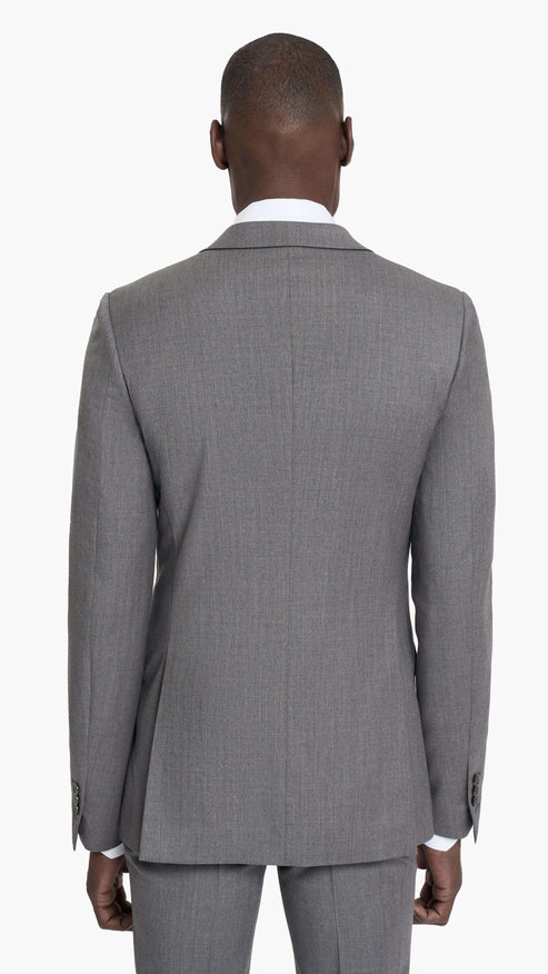 Reda Iron Grey Twill Custom Suit