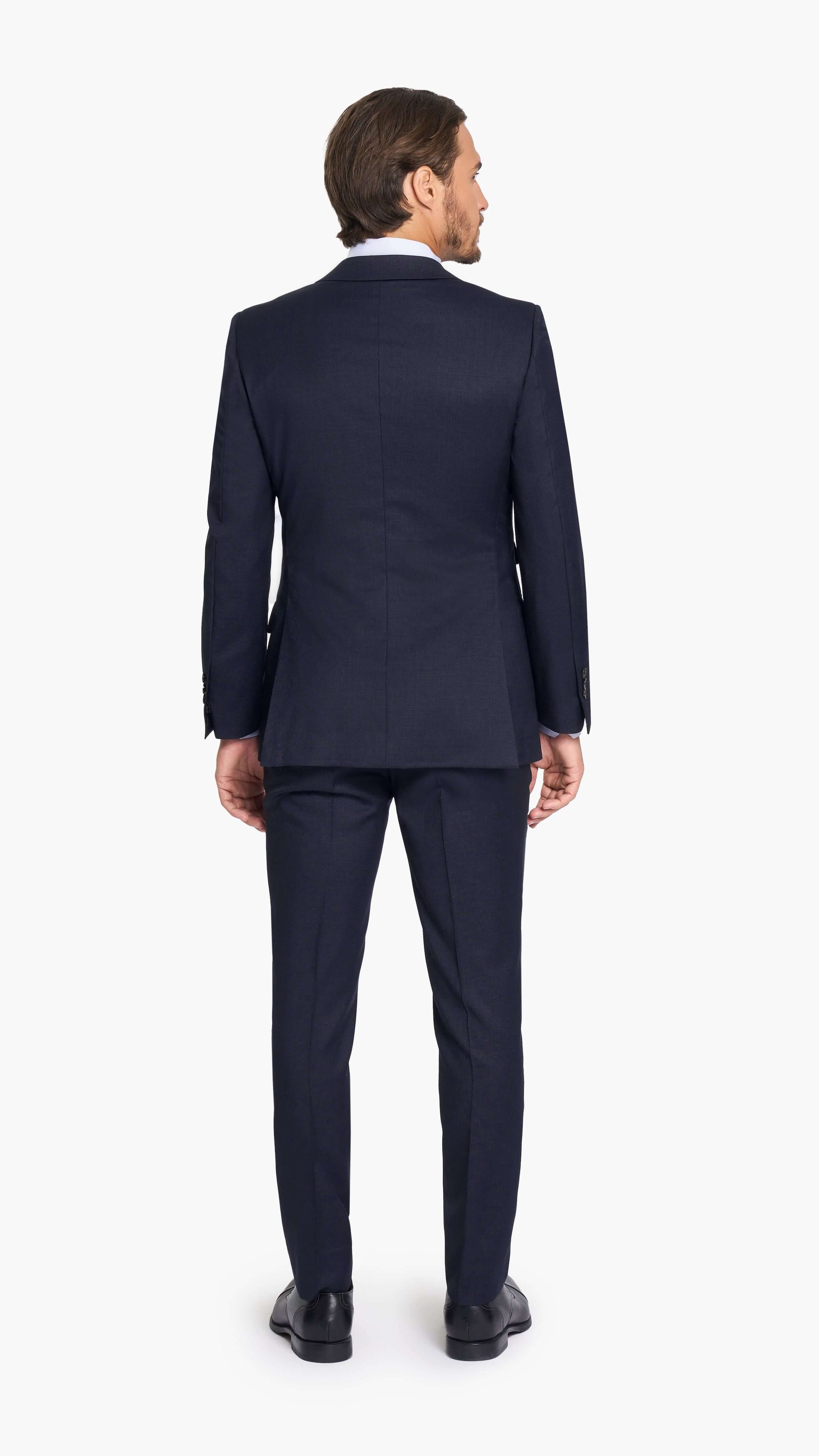 ES Essentials Navy Pinpoint Custom Suit