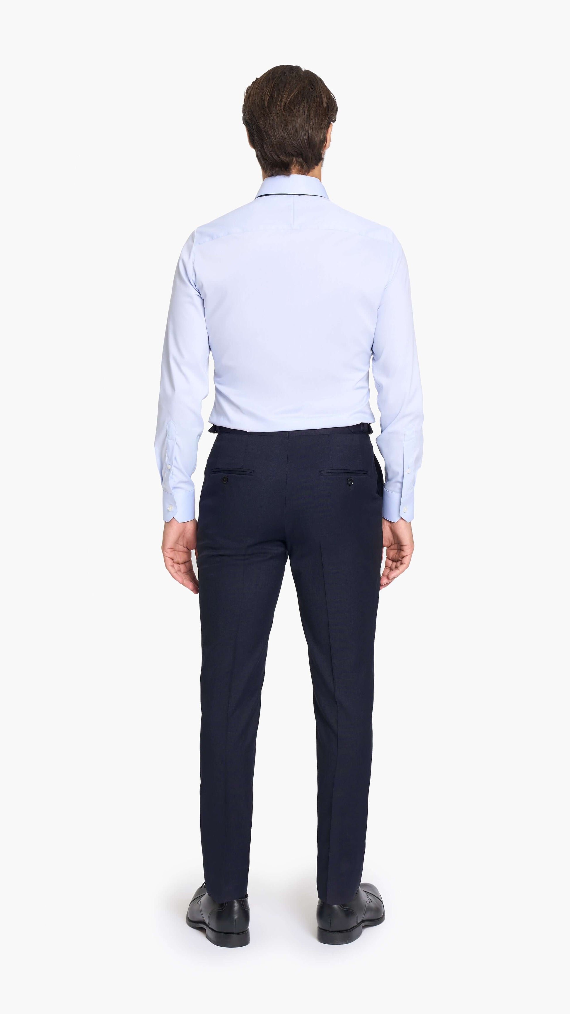 ES Essentials Navy Pinpoint Custom Trouser