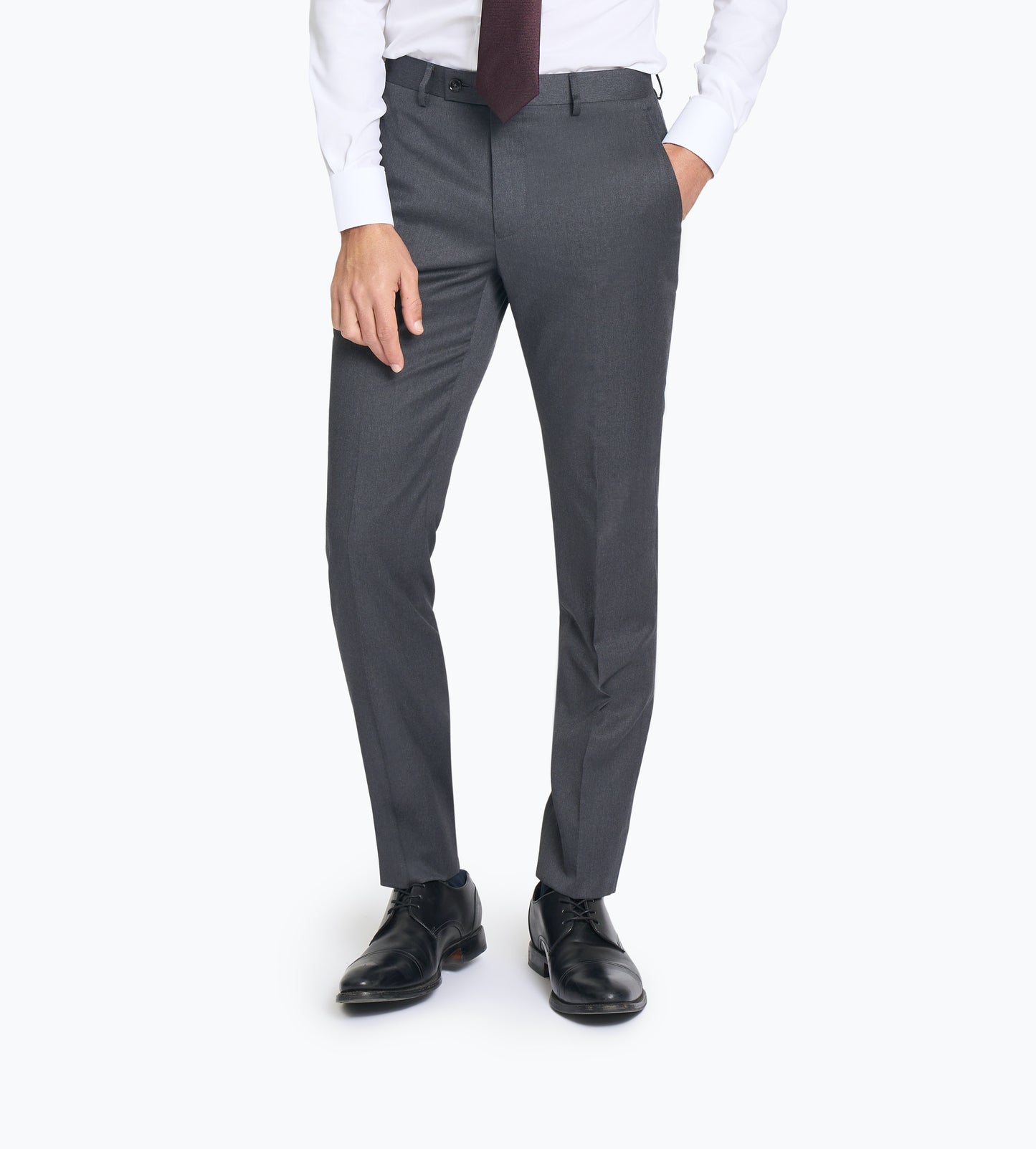 Shadow Grey Twill Custom Trouser