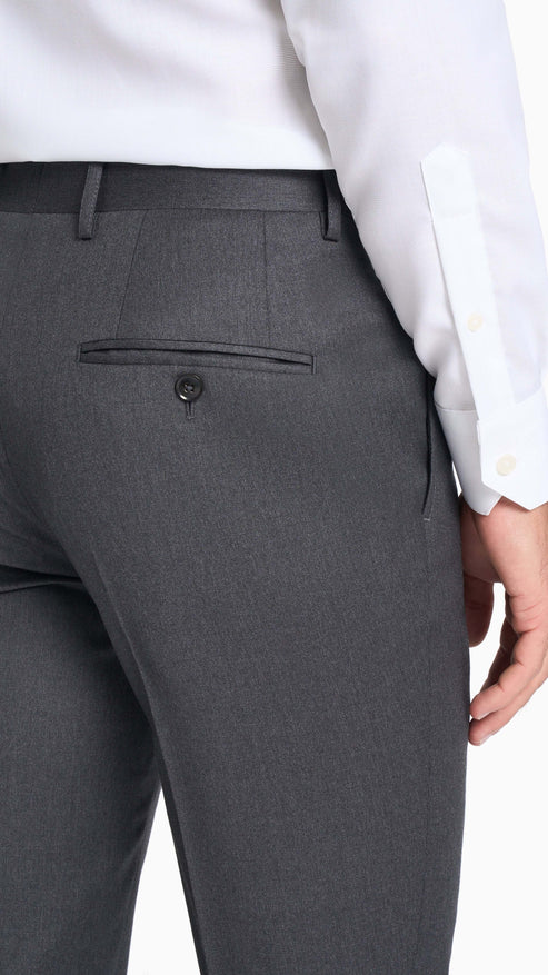 Reda Shadow Grey Twill Custom Suit