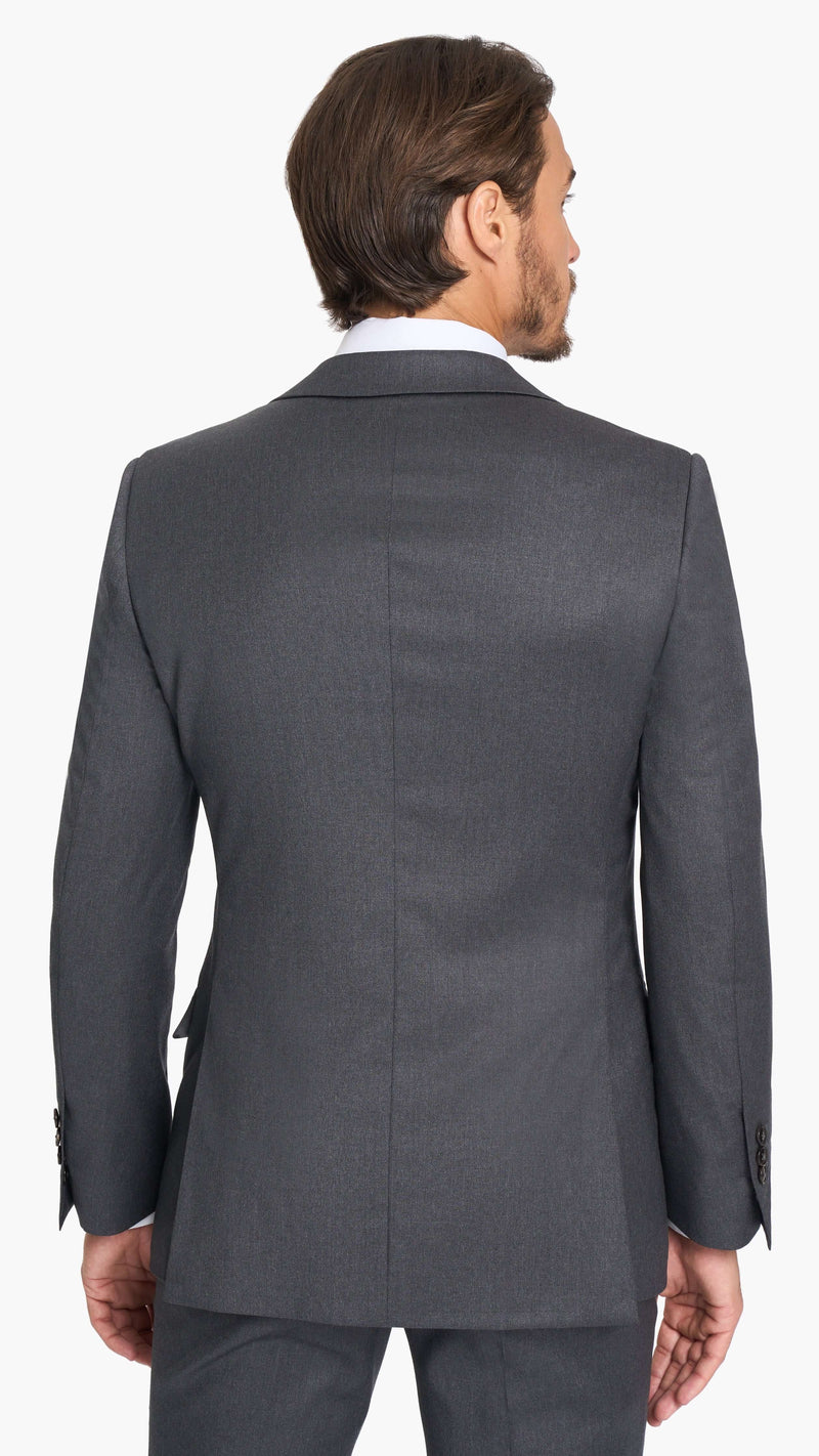 Reda Shadow Grey Twill Custom Suit