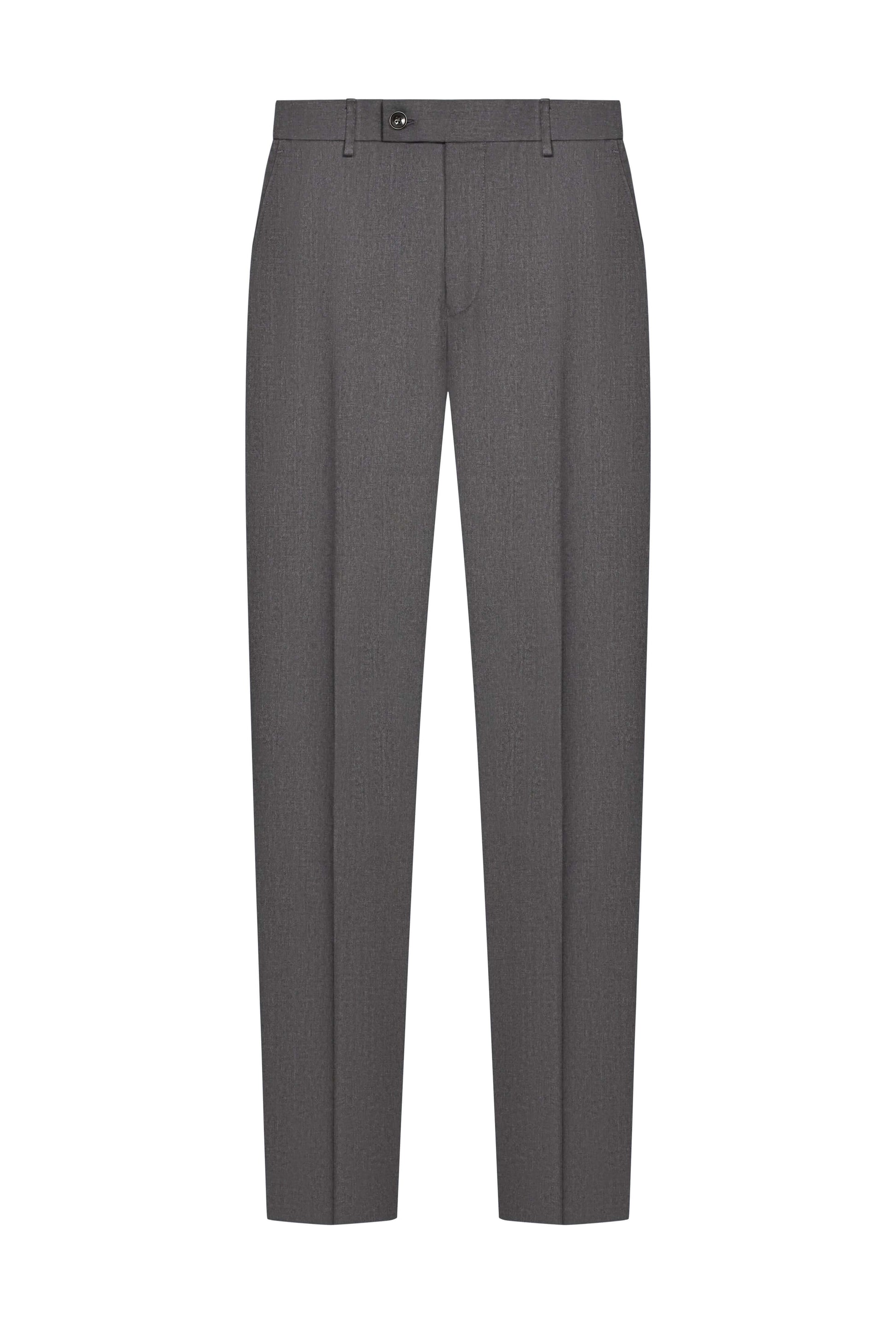 Reda Shadow Grey Twill Custom Suit