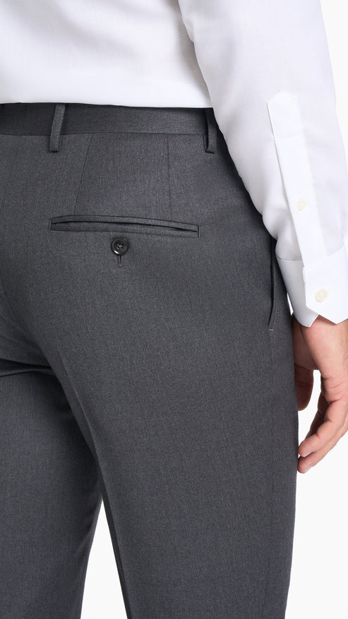 Shadow Grey Twill Trouser