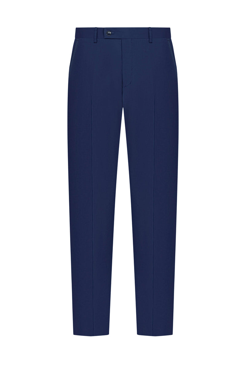 ES Essentials Blue Twill Custom Suit