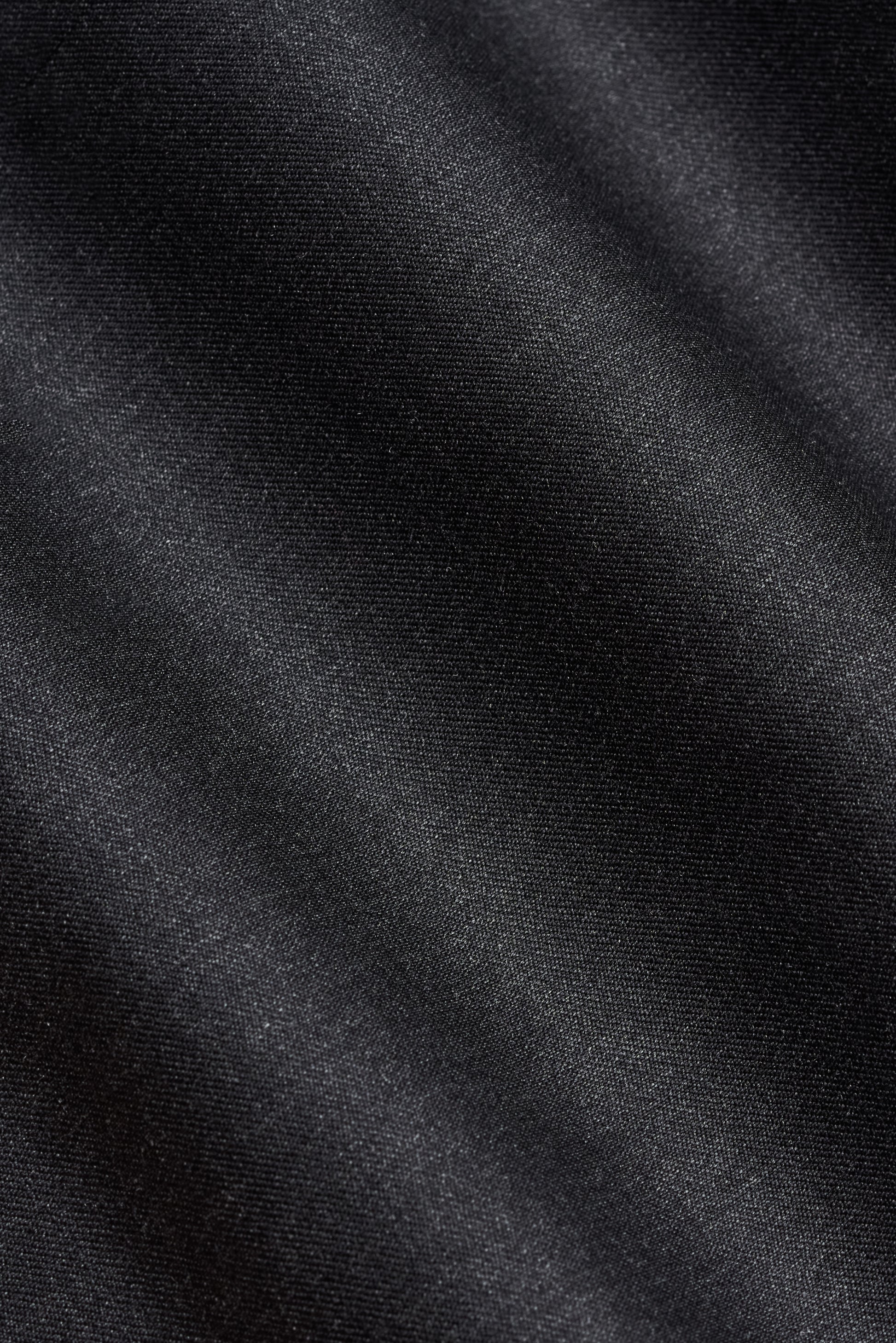 Charcoal Grey Plain Weave Jacket