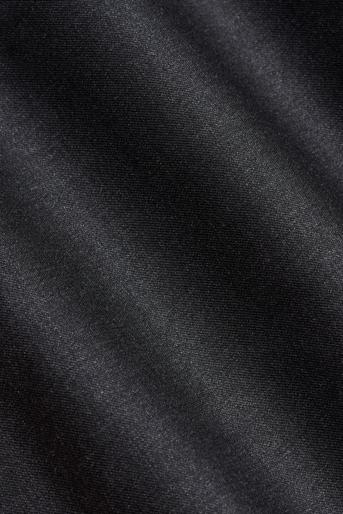 Charcoal Grey Plain Weave Jacket