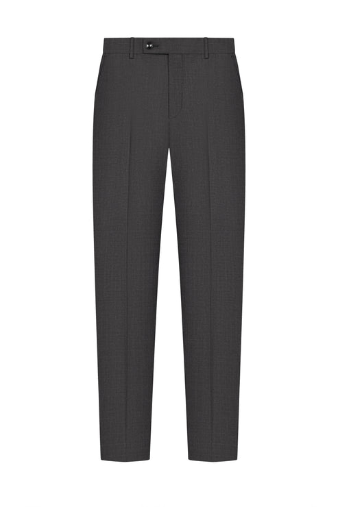 Charcoal Grey Plain Weave Suit