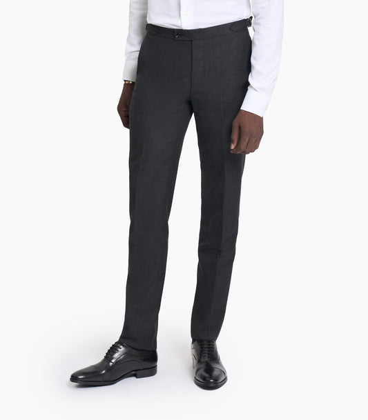 ES Essentials Carbon Grey Twill Custom Trouser