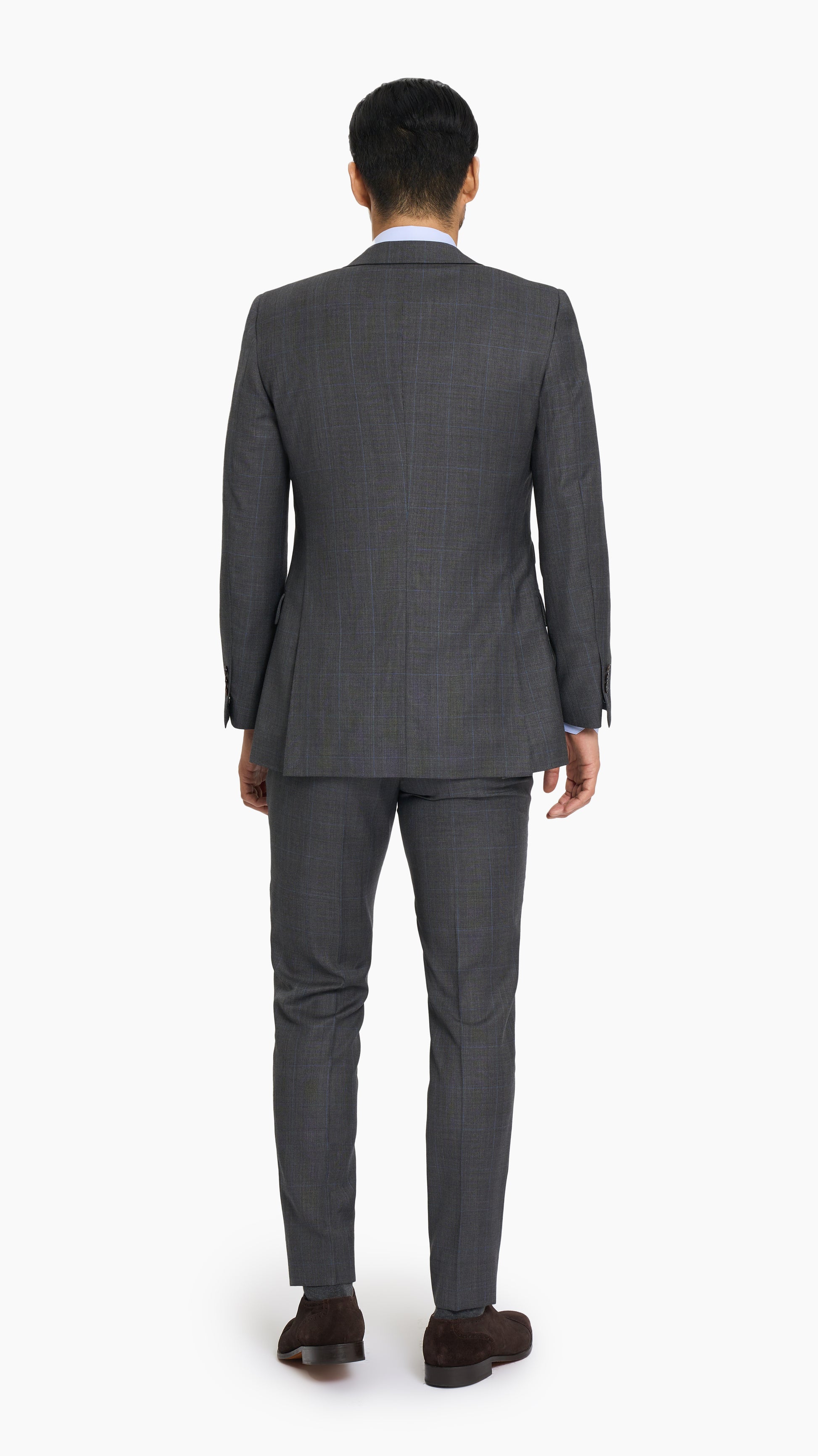 Mid Grey Prince of Wales Suit