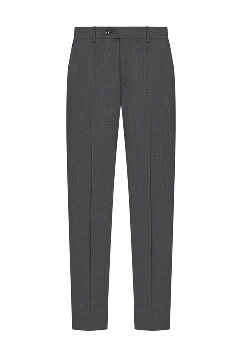 Reda Mid Grey Prince of Wales Custom Suit
