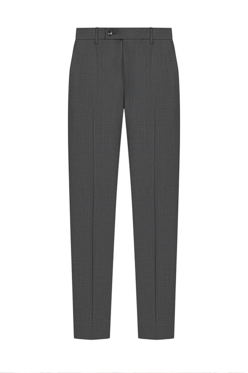 Mid Grey Prince of Wales Suit