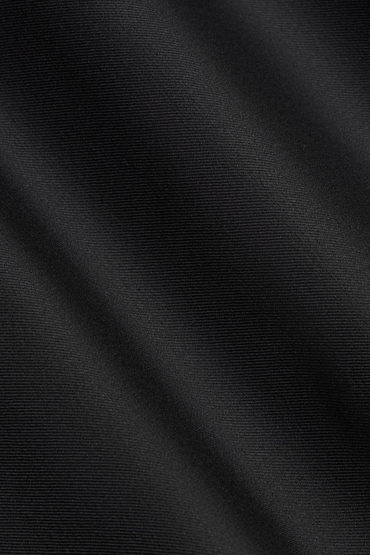 ES Essentials Black Twill Custom Suit