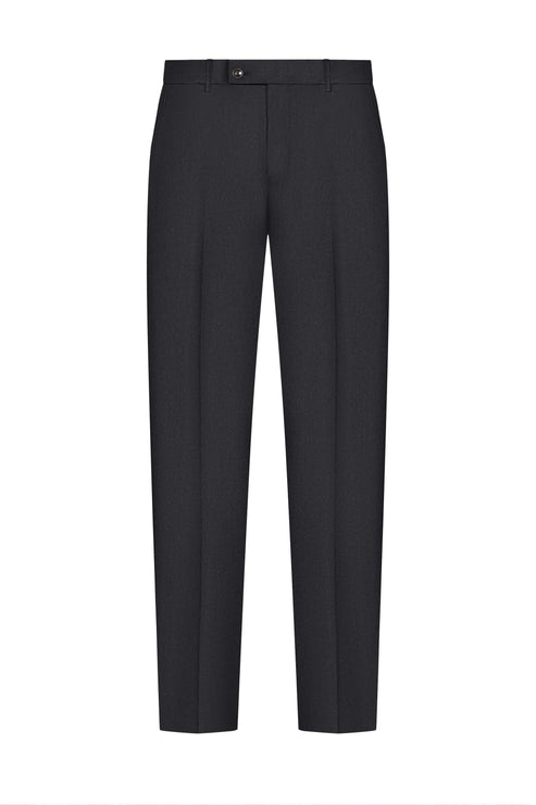 ES Essentials Black Twill Custom Suit