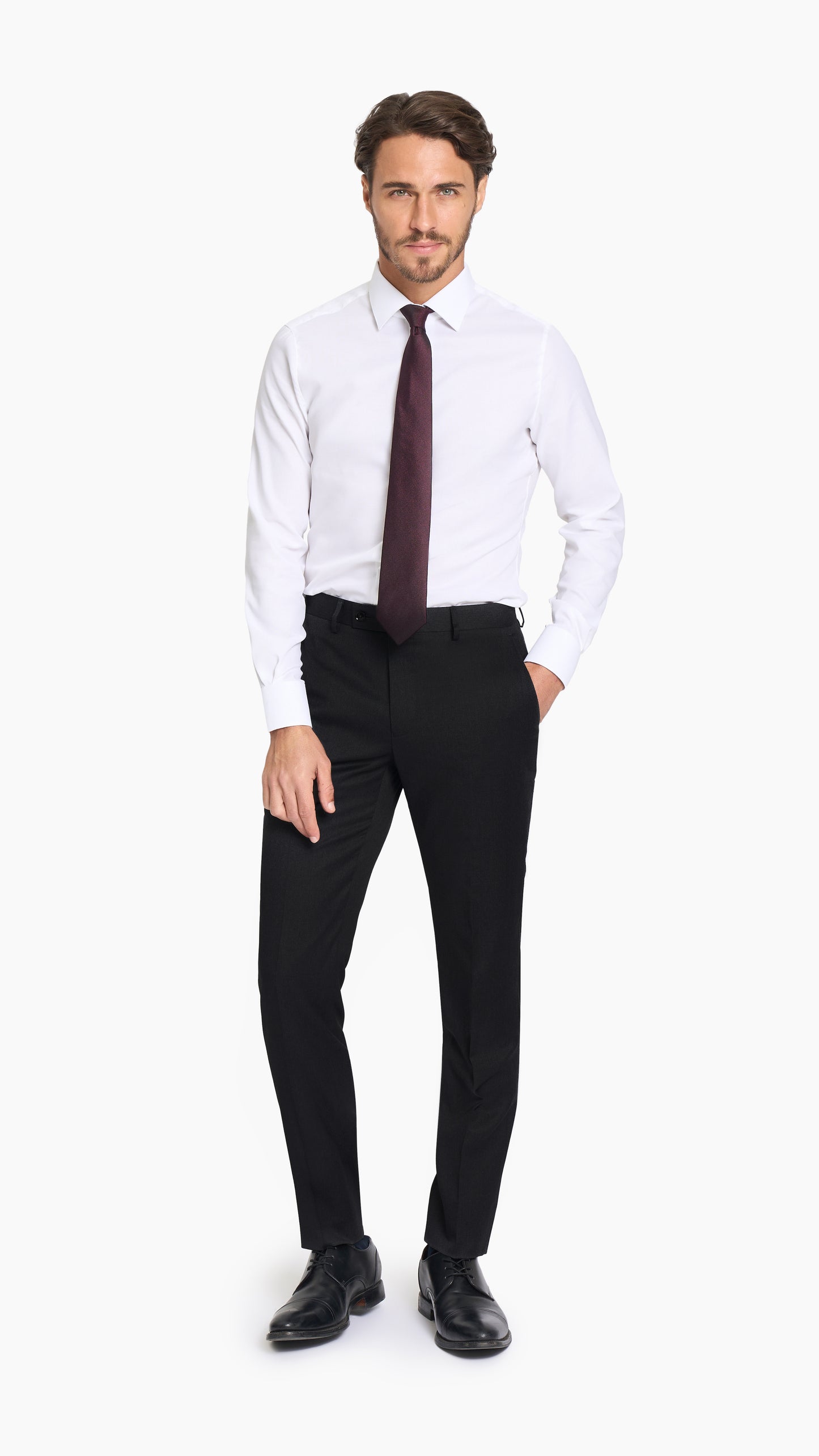 Black Twill Custom Trouser - Edit Suits Co.
