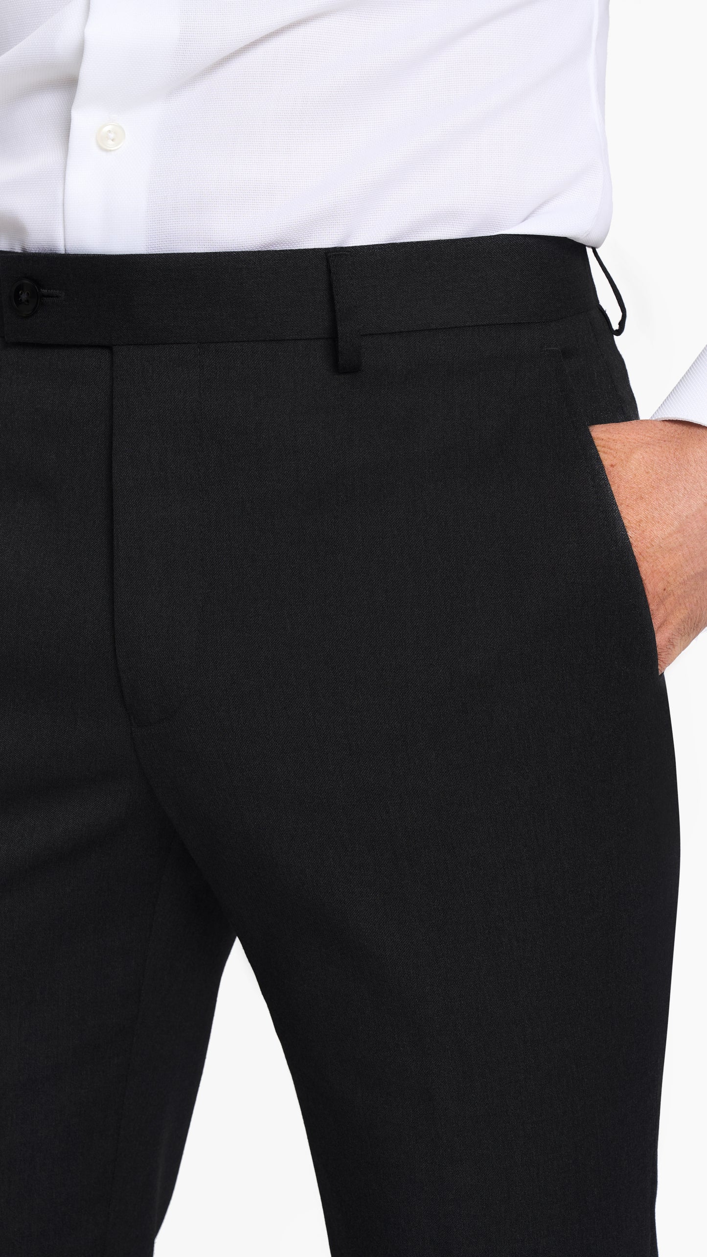 ES Essentials Black Twill Custom Trouser