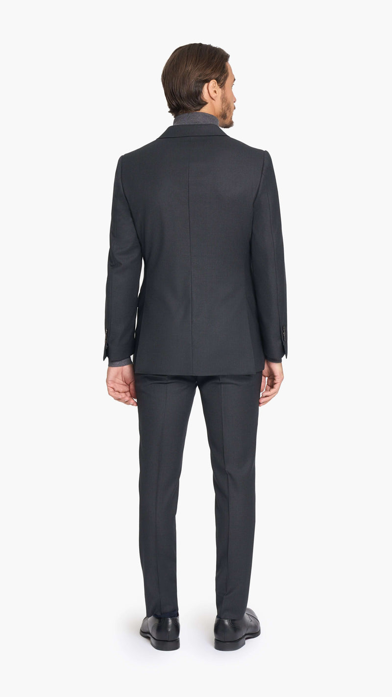 Reda Charcoal Grey Birdseye Custom Suit