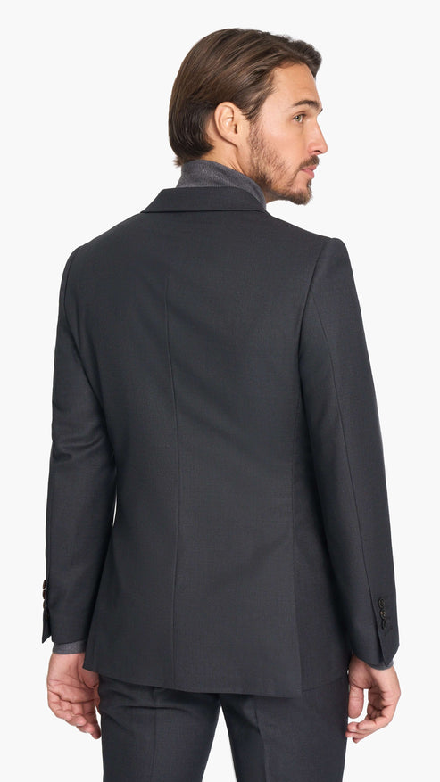 Reda Charcoal Grey Birdseye Custom Suit