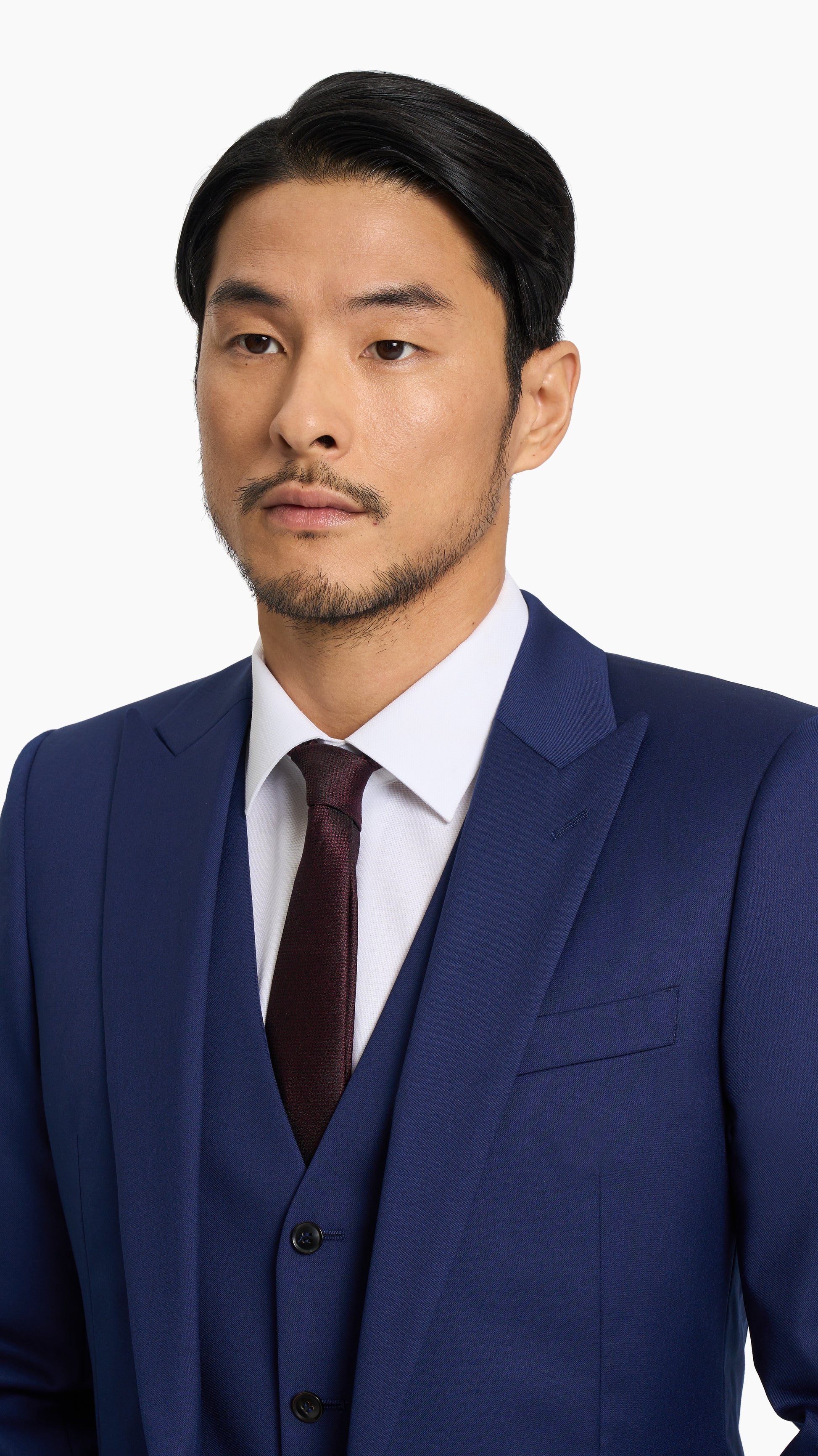 Reda Royal Blue Twill Custom Suit