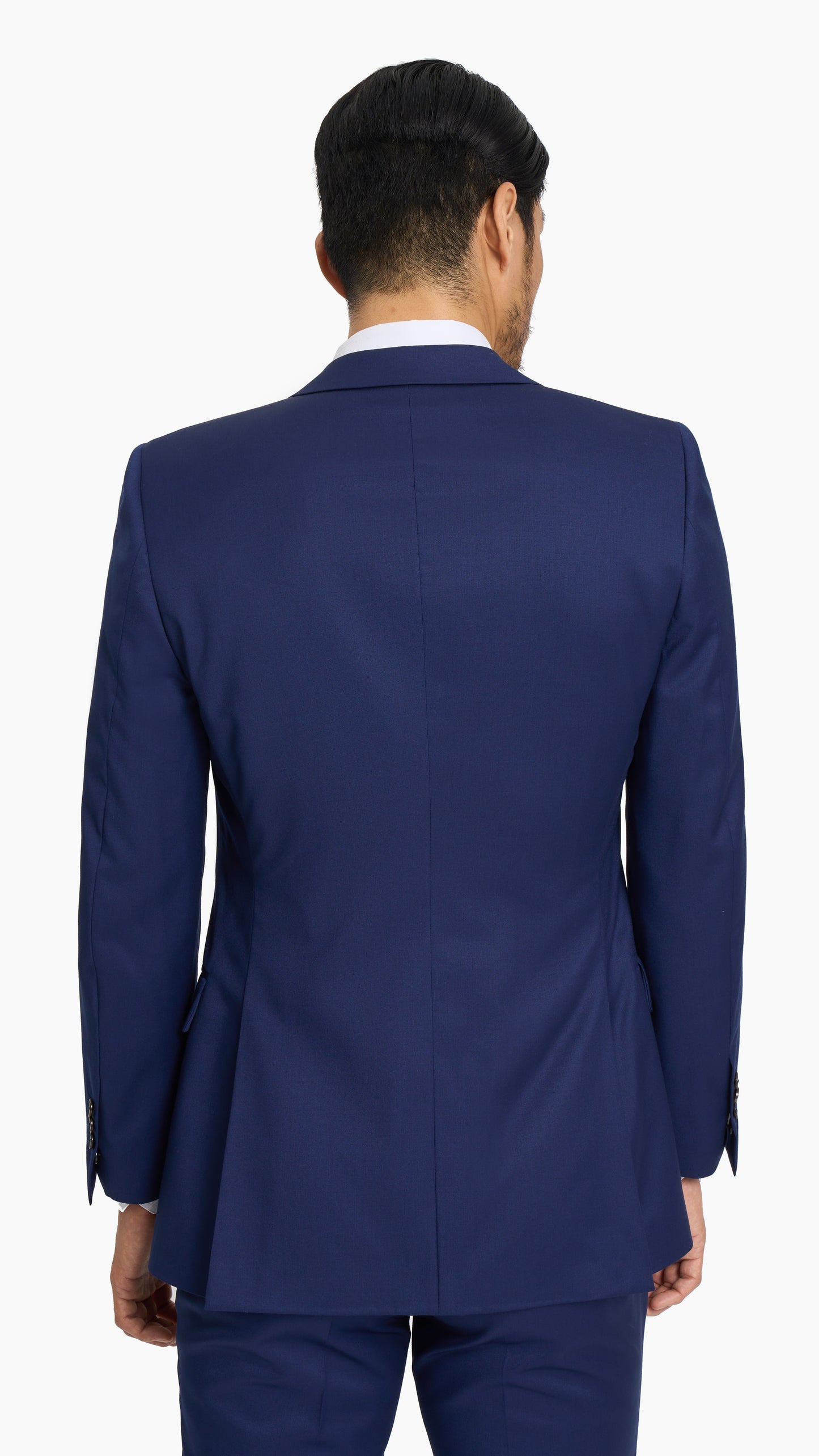 Royal Blue Twill Custom Suit