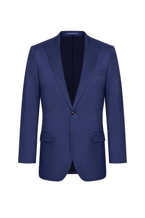 Reda Royal Blue Twill Custom Suit