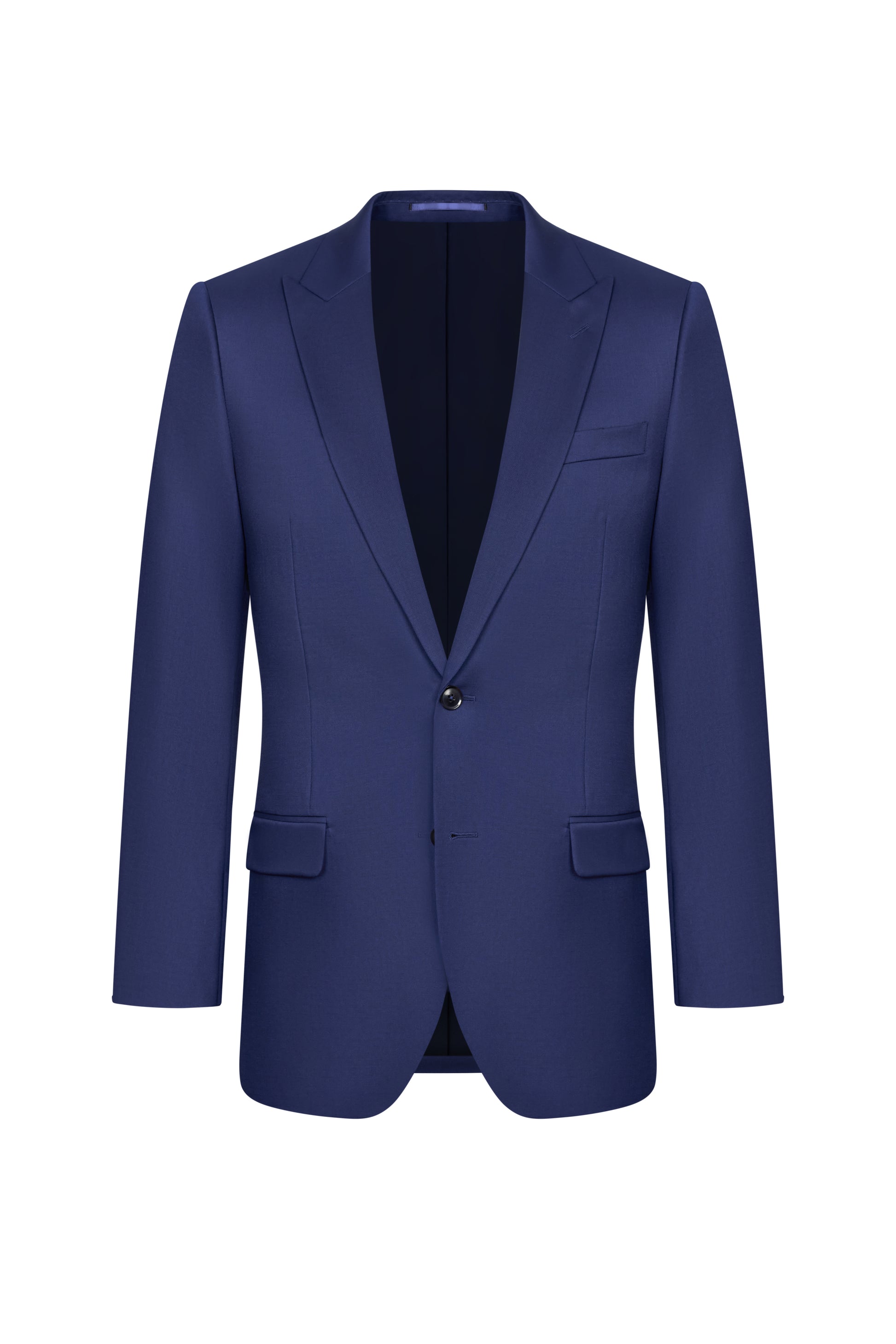 Reda Royal Blue Twill Custom Suit