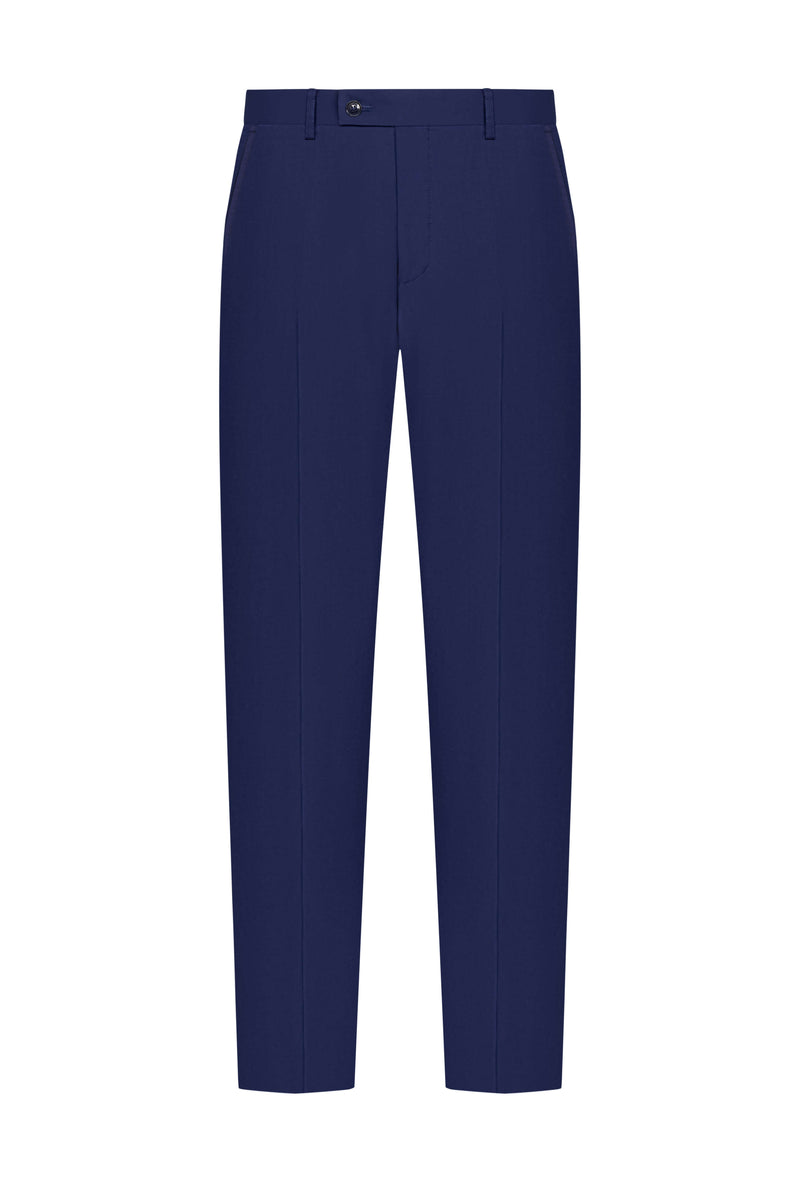 Reda Royal Blue Twill Custom Suit