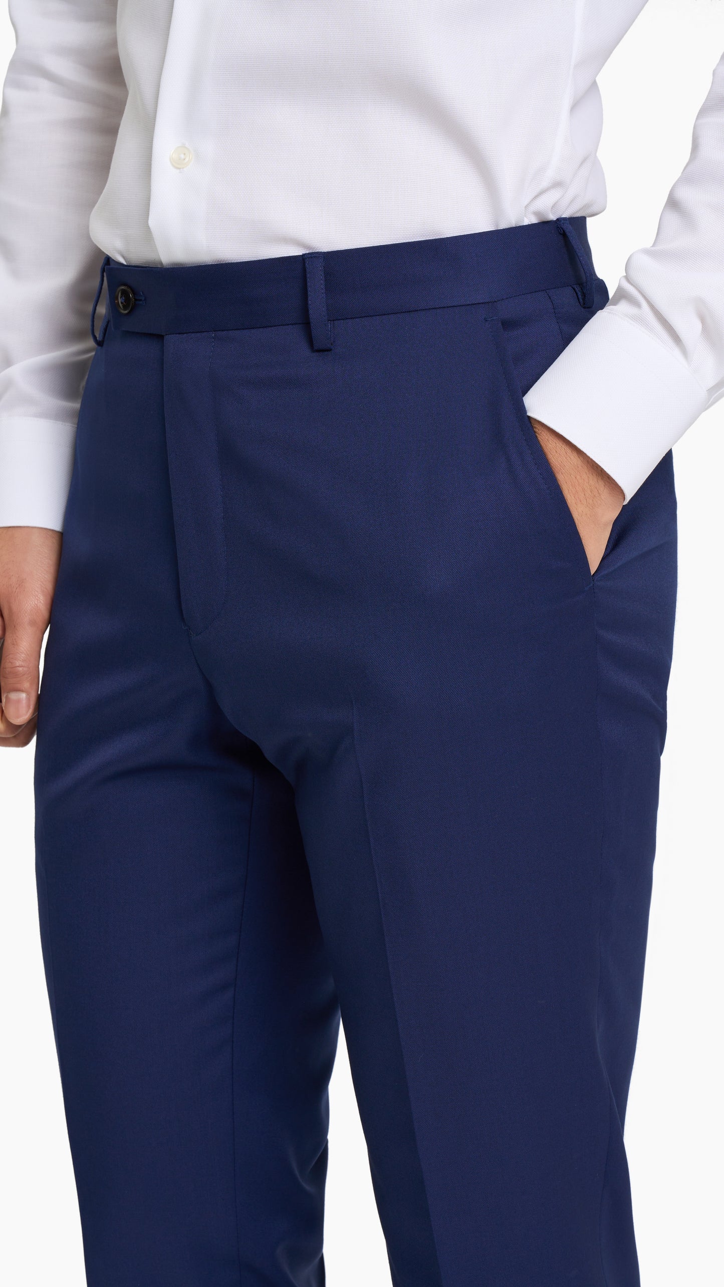 Royal Blue Twill Custom Trouser